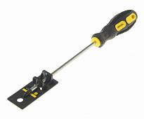 Отвертка крестовая PH1х150мм Ø5мм магнитная с противоскользящей ручкой (с держателем ) ER-7DH-08H ЭВ